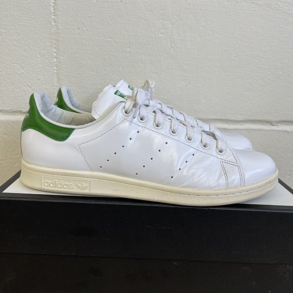 Adidas Stan Smith White Leather Sneakers B24364 Size US 12 EU 46 2/3